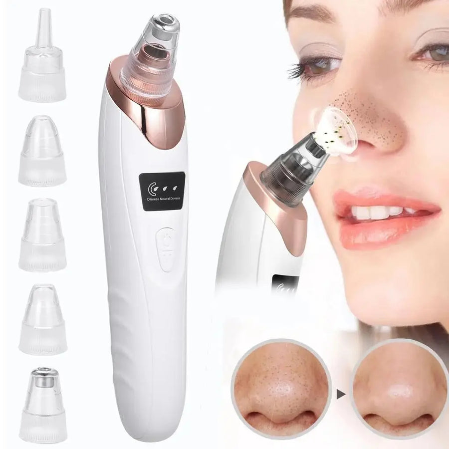 Blackhead Remover Used On The Nose