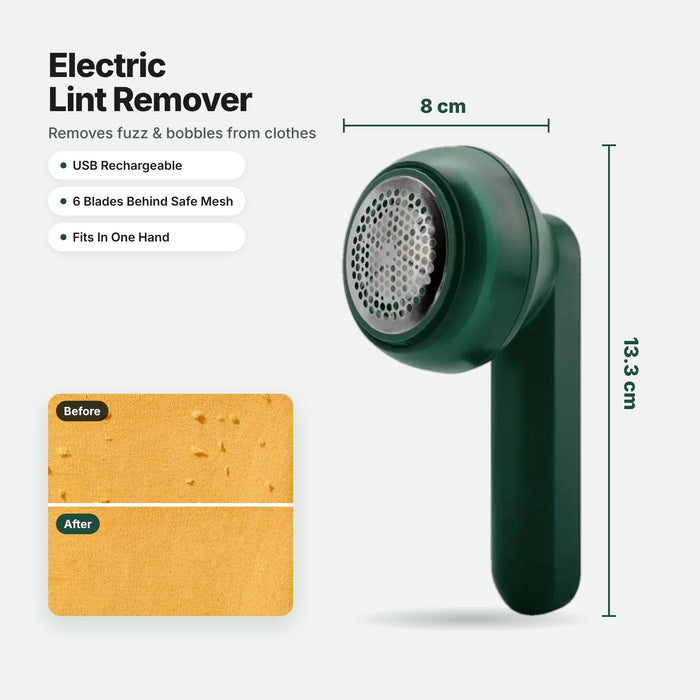 FreshFab Electric Lint Remover – Rechargeable